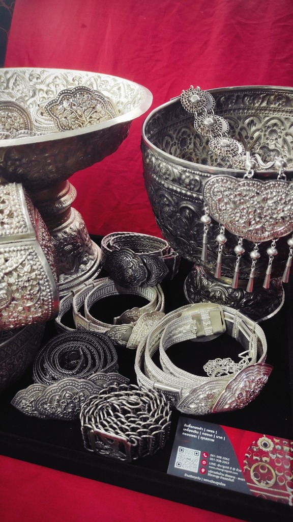 รับซื้อเครื่องเงินแท้ ให้ราคาสูง เชียงราย พะเยา